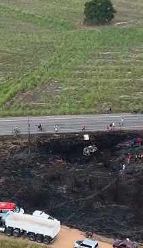 Uma das vítimas que apresentava traumatismo cranioencefálico precisou ser transferida de helicóptero para o Recife
